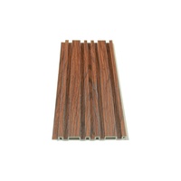 Offre Spéciale Conception personnalisée Grain de bois Pvc Wpc Panneaux muraux Panneau mural cannelé pour la décoration