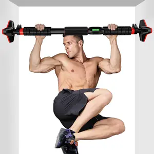 Barres de traction horizontales pour la gymnastique à domicile, outil d'exercice pour les tractions, porte ajustable, capacité de 200kg
