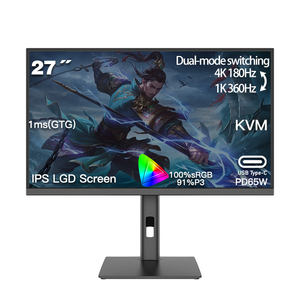 Moniteur de commutation double mode de type C de 27 pouces <span class=keywords><strong>4K</strong></span> 180HZ/1K <span class=keywords><strong>360HZ</strong></span> pour les sports électroniques de bureau et les jeux Écran d'affichage à taux de rafraîchissement élevé - Product Image 6