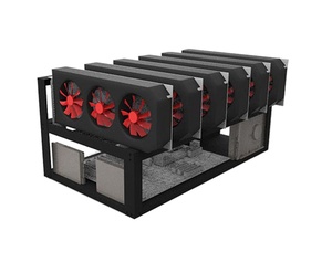 Boîtier de serveur rack MicroATX Meiji AI compatible avec les châssis/supports de cartes graphiques 6-8 GPU pour RTX 3080 Ti (en stock) - Product Image 3