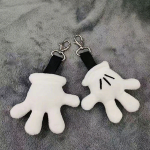 Pendentifs en peluche créatifs, mignons et merveilleux, en forme <span class=keywords><strong>de</strong></span> lettre, imprimés en relief, légers et portables, pour sacs à dos et sacs à main décoratifs - Product Image 5