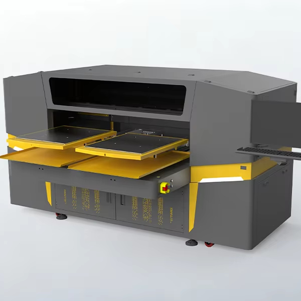 HJD Dual Station Automatic DTG Digital Cloth Printer with I3200 Head Dye Ink Two Colors 60x80cm Print Area New 1 Year Warranty