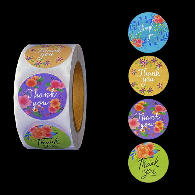 1 pouce, 500 autocollant/Roll_04