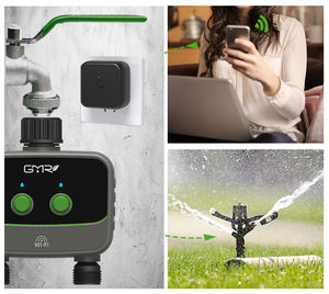 <span class=keywords><strong>Programmateur</strong></span> <span class=keywords><strong>d</strong></span>'<span class=keywords><strong>arrosage</strong></span> intelligent Wi-Fi à double sortie, contrôlé par application, écologique, automatique, pour tuyau <span class=keywords><strong>d</strong></span>'<span class=keywords><strong>arrosage</strong></span> de jardin, utilisation domestique, télécommandé, 2 piles AA - Product Image 5