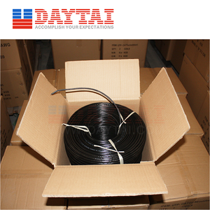 Cable UTP CAT5E de 2*2*0.50CU, 2 Pares, Cable LAN de Cobre Desnudo Sólido para CCTV y Oficina - Product Image 4