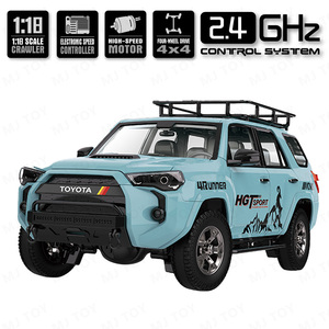Juguete Popular Toyota HG4-52A 1/18, Camioneta RC de Alta Velocidad 4WD, Todoterreno, Control Remoto 2.4G con Luces, Metálica, SUV, Juguete para Niños - Product Image 4