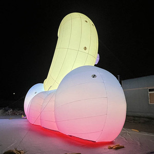 Ramadan Mubarak Và Eid Cầu Nguyện <span class=keywords><strong>Inflatable</strong></span> Khổng Lồ Ánh Sáng Mặt Trăng Với Đám Mây Trang Trí Sân Hiển Thị Cho Hồi Giáo Các Sự Kiện - Product Image 5