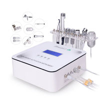 Appareil facial galvanique à microcourant 7 en 1, microdermabrasion au diamant, électroporation, mésothérapie, machine de lifting du visage