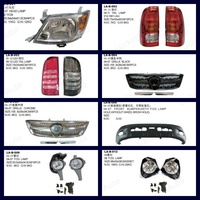 LuckinAuto pare-chocs avant blanc pour Toyota Hilux pare-chocs avant Vigo camion 2005 2006 2007 pour toyota hilux vigo pare-chocs pick-up