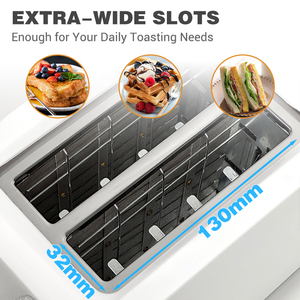 Electrodomésticos <span class=keywords><strong>de</strong></span> cocina populares inteligentes, <span class=keywords><strong>tostadora</strong></span> <span class=keywords><strong>de</strong></span> 2 rebanadas <span class=keywords><strong>Vintage</strong></span>, <span class=keywords><strong>tostadora</strong></span> <span class=keywords><strong>de</strong></span> <span class=keywords><strong>pan</strong></span> eléctrica emergente automática - Product Image 4