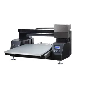 A1 6090 LED UV Flatbed Printer untuk Kaca Keramik Kayu Plastik Kulit PVC Papan Kt Harga Pabrik Printer UV