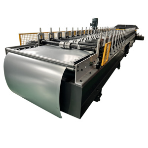 เครื่องทำ PBR เครื่องขึ้นรูปม้วนหลังคาโลหะรูปสี่เหลี่ยมคางหมู - Product Image 1