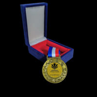 Métal en alliage de zinc personnalisé avec médaille de marathon de course de compétition sportive rotative à ruban de vente chaude
