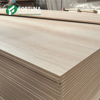 MDF Melamin-Platte 1220x2440mm 12 15 18mm E1-Qualität CE-Zertifiziert für Kleiderschrank