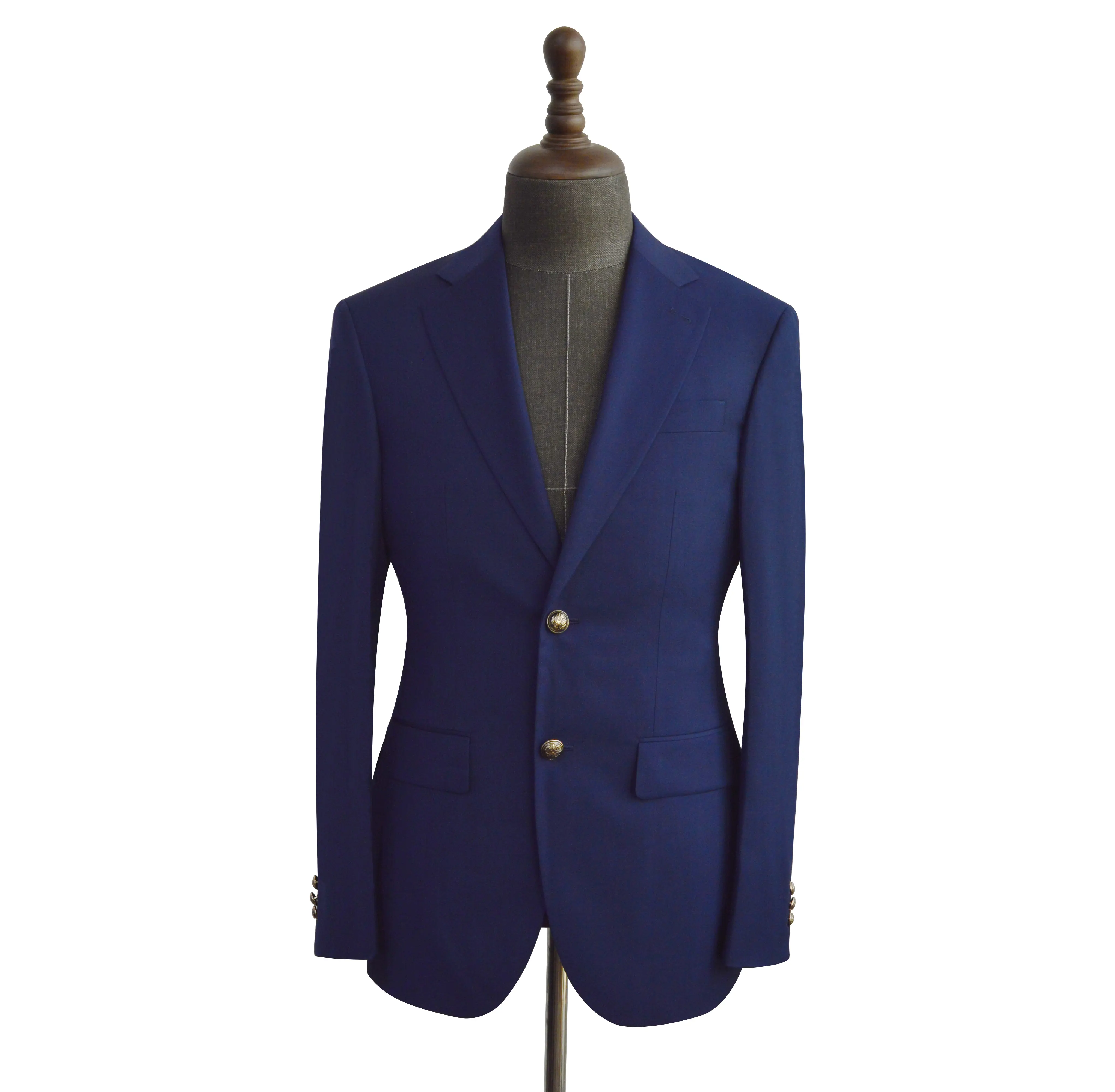 Suit Manufacturer Latest Design Coat Pant Blue Men Suit Wool New Style Wedding Dress Suits For Men