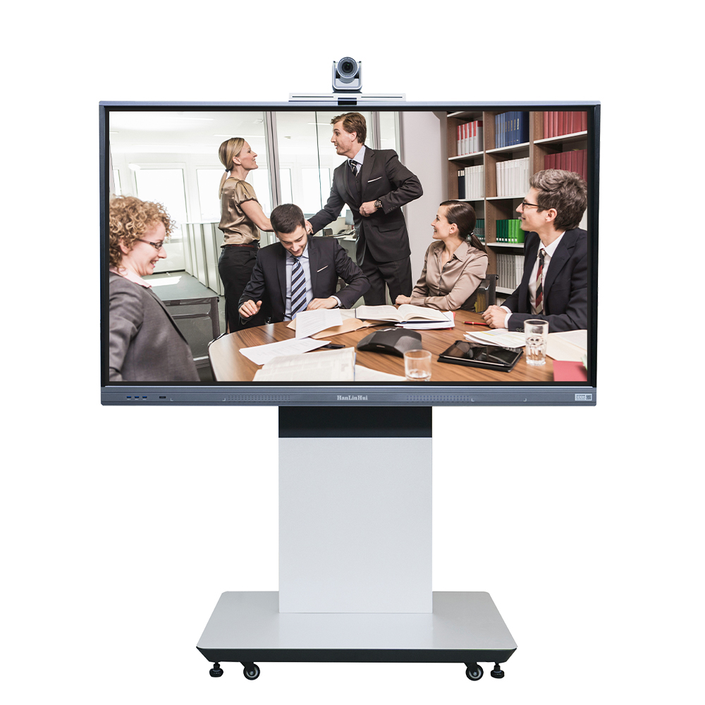 55 дюймов 4K интерактивный цифровой интеллигентая (ый) доски электромагнитный вход все в одном конференции