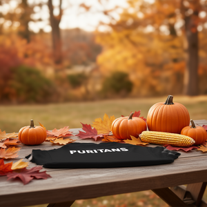 Puritans Simple Thanksgiving T-Shirt Noir Adulte Unisexe Coton Vêtement décontracté - Product Image 3