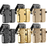Funda y Empuñaduras Government Commander Colt para M1911, Accesorios para Pistola 1911 de Tamaño Completo