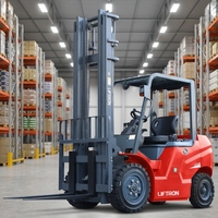 Materialtransportgeräte Verteilungslager Lageranlagen Liftron CPD30 Lithium-Ionen-Batterie Elektrischer Gabelstapler Solid