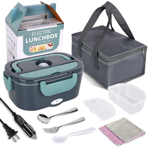 2022 New Style Fast Food Warmer Electric Lunch Box 3 in 1 Food Heater Portable Electric Lunch Boxes for Car Truck Office