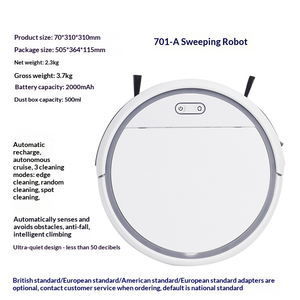 Robot Aspirador Inteligente con Control Remoto por Aplicación, Barrido, Trapeado y Limpieza en Uno - Product Image 3