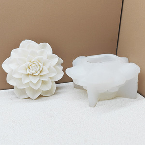 Gros DIY Grande Pivoine Rose <span class=keywords><strong>Moule</strong></span> en Silicone <span class=keywords><strong>pour</strong></span> la Fabrication de Bougies Creative Céramique Aroma Plâtre Maison Concept Décoratif - Product Image 6