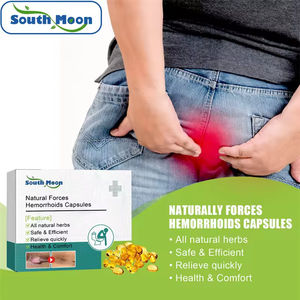 South Moon 7pcs Forças Naturais Hemorróidas Cápsulas Anal Protegendo Dor Itch Aliviar Fitoterapia para Hemorróidas Remoção - Product Image 2