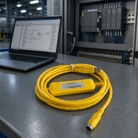 Cable de Comunicación USB-SC09-FX USB-SC-09-FX FX-USB-AW USB a RS422 para Programación de PLC