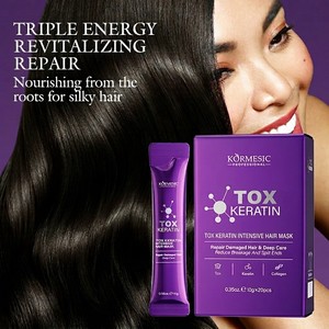 KORMESIC 200g <span class=keywords><strong>Masque</strong></span> capillaire réparateur intensif à la kératine, lissant et anti-frisottis, pour la vente en gros - Product Image 2