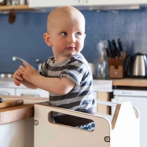 Muebles De Aula Montessori Bebê Aprendizagem Torre Criança Cozinha Crianças De Madeira Aprendizagem Torre - Product Image 4