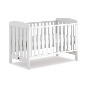 Cuna Moderna Europea de Madera Blanca para Bebés y Niños con Estructura de Madera Maciza Resistente para Dormitorio y Sala de Estar - Product Image 2