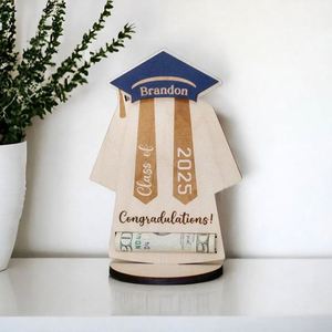 2025 <b>Graduation</b> Gown Money Holder <b>Frame</b> High School Senior 8th Grade, Gifts for Friends - Product Image 1