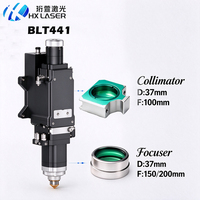 Ensemble de lentilles de collimation et de focalisation HXLASER D37 F100 F150 F200 pour lentille de collimation Bochu BLT441 avec support