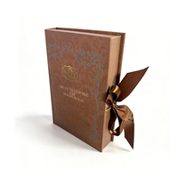 Boîtes en papier personnalisées de forme classique de livre rectangulaire, écologiques, pour bonbons, sucre, macarons, biscuits, noix, chocolat, emballage alimentaire