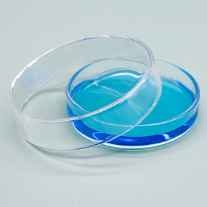 Placas de Petri de Vidrio Huida de 60, 75, 90, 100, 120, 150 y 180 mm, de Borosilicato, para Uso en Laboratorio - Product Image 1