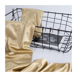 Tessuto di raso Spandex 8% in Nylon lucido lucido di alta qualità a quattro vie elasticizzato per abbigliamento da ballo e costumi da bagno da ragazza - Product Image 1