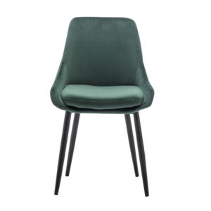 Cuisine tapissée amortie par accent <span class=keywords><strong>beige</strong></span> Offre Spéciale de tissu dinant la <span class=keywords><strong>chaise</strong></span> avec des <span class=keywords><strong>pieds</strong></span> en métal - Product Image 3