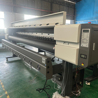 Impresora Eco solvente de 3,2 m y 10 pies, impresora plotter de pegatinas, impresora de gran formato, Impresión de pancartas flexibles, impresora de publicidad, máquina de rollo a rollo