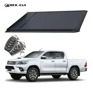 Có Thể Thu Vào Pickup Giường Tonneau Bìa 4X4 Nhôm Con Lăn Nắp