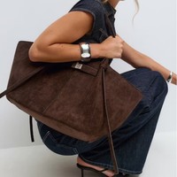 Nouveau Sac Fourre-tout Portable Haut de Gamme pour Femme avec Fermoir Magnétique en PU, Grande Capacité Légère, Collection Été 2026, Idéal pour Maman au Quotidien