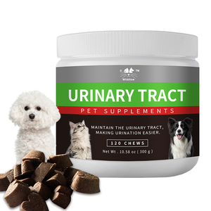 Etiqueta privada Masticables suaves Salud <span class=keywords><strong>del</strong></span> tracto urinario Suplemento de extracto de arándano Absorción rápida Reduce el tracto urinario para gatos Perros - Product Image 1