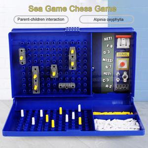 ร้อนใหม่ล่าสุดปัญญาเด็กเกมต่อสู้กลยุทธ์กระดานหมากรุกเรือรบเกมสำหรับเด็ก - Product Image 3