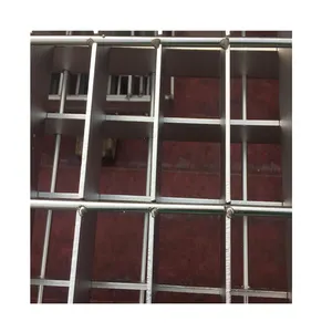 concrete floor gutter press-locked steel bar grating