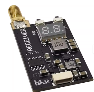VRX 3.3G 64CH เครื่องรับสัญญาณวิดีโอ 3060-3500MHz ความถี่-97dBm ความไวสูง ขั้วต่อ RPSMA PAL/NTSC สำหรับอุปกรณ์เสริมโดรน FPV - Product Image 4