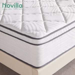 Nuevo colchón de muelles híbrido para apartamento de bobina de bolsillo de calidad Sweetnight de 12 pulgadas - Product Image 1