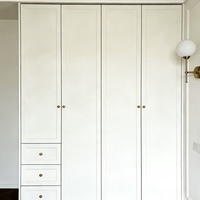 Système de dressing convertible de luxe moderne en bois SNLFEIER 0031 sur mesure pour toute la maison, idéal pour chambre, appartement, hôtel