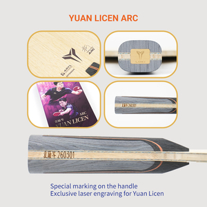 Lame de raquette de tennis de <span class=keywords><strong>table</strong></span> professionnelle Loki Yuan <span class=keywords><strong>Li</strong></span> Cen ARC 5+2 en fibre de carbone à rebond rapide pour joueurs avancés - Product Image 5