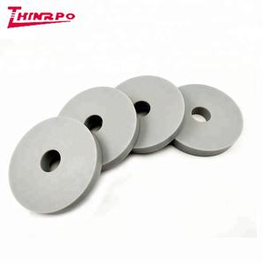 Prodotti in Plastica e Gomma Industriale Personalizzati, Rondella Piatta in Silicone Nera Diametro 60mm Spessore 10mm, Distanziatore in Gomma 30-80 Shore - Product Image 5