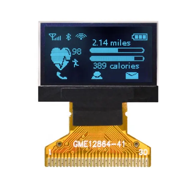 096 Oled Display 30P SSD1315 PMOLED 0.96 Inch OLED 128x64 Display OLED LCD 096 Blue