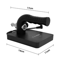 Support de batterie rechargeable NP-F avec vis 1/4 et poignée pour éclairage d'appoint COB extérieur DS-750III